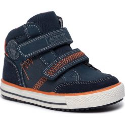 Sneakersy ACTION BOY - CP07-81159-01 Cobalt Blue. Niebieskie trampki chłopięce Action Boy, bez wzorów, ze skóry ekologicznej, bez zapięcia. Za 99,99 zł.