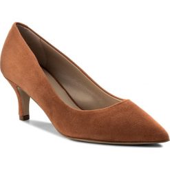 Półbuty EVA MINGE - Oviedo 3B 18SF1372296ES 837. Pomarańczowe półbuty damskie Eva Minge, bez wzorów, ze skóry, eleganckie, bez obcasa, na obcasie, bez zapięcia. W wyprzedaży za 239,00 zł.