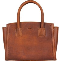 Torebki klasyczne damskie: Skórzana torebka w kolorze brązowym – 30 x 23 x 12 cm