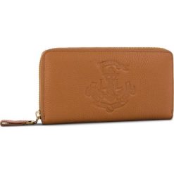 Portfele damskie: Duży Portfel Damski LAUREN RALPH LAUREN - Huntley 432707744002 Brown