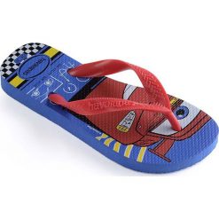 Havaianas - Japonki dziecięce. Niebieskie sandały chłopięce Havaianas, z gumy, bez zapięcia. W wyprzedaży za 69,90 zł.