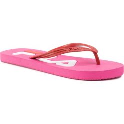 Japonki FILA - Troy Slipper Wmn 1010349.TYM Beetroot Purple. Różowe klapki damskie Fila, bez wzorów, z tworzywa sztucznego, bez obcasa. Za 39,00 zł.