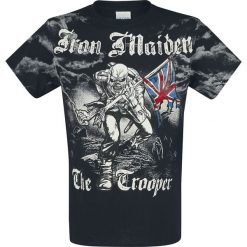 T-shirty męskie: Iron Maiden Trooper - Allover T-Shirt czarny
