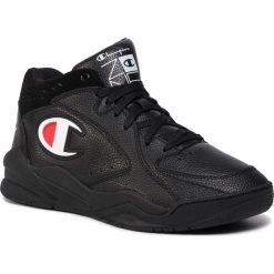 Sneakersy CHAMPION - Zone Mid S20878-F19-KK001 Nbk. Czarne sneakersy męskie Champion, na co dzień, bez wzorów, ze skóry, eleganckie, bez zapięcia. Za 429,00 zł.
