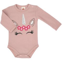 Makoma Body Dziewczęce Unicorn 62 Różowe. Różowe body niemowlęce marki Makoma, z bawełny. Za 35,00 zł.