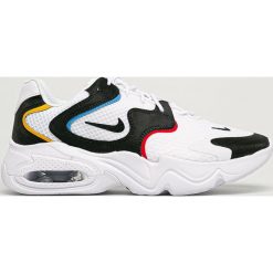 Nike Sportswear - Buty Air Max 2X. Białe buty sportowe damskie Nike Sportswear, bez wzorów, z gumy, sportowe. Za 419,90 zł.
