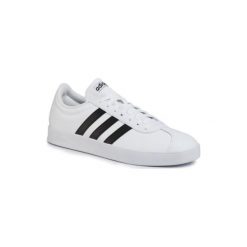 ADIDAS VL COURT 2.0 DA9868. Białe buty sportowe męskie Adidas, ze skóry ekologicznej, bez zapięcia. Za 229,99 zł.