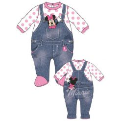 Disney By Arnetta Ubranko Dziewczęce Minnie 62 Jasnoróżowy. Szare kombinezony niemowlęce Disney By Arnetta, z motywem z bajki, bez rękawów, bez kaptura. W wyprzedaży za 41,00 zł.