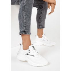 Białe Sneakersy Azavere. Białe sneakersy damskie Born2be. Za 109,99 zł.