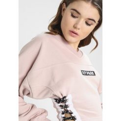 Bluzy damskie: Ivy Park LACE UP SIDE LOGO Bluza shadow grey
