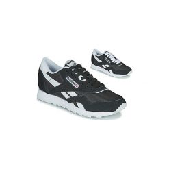 Buty Reebok Classic CL NYLON. Czarne trampki i tenisówki damskie Reebok Classic, bez wzorów, z nylonu, bez zapięcia. Za 309,00 zł.