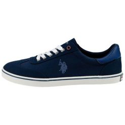 U.S. Polo Assn. Tenisówki Męskie Ted 1 43 Ciemnoniebieskie. Czarne trampki męskie U.S. Polo Assn., bez wzorów, bez zapięcia. Za 289,00 zł.