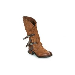 Kozaki Airstep / A.S.98 ISPERIA BUCKLE. Pomarańczowe kozaki damskie Airstep / A.S.98, bez obcasa, bez zapięcia. Za 1359,00 zł.