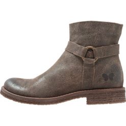 Felmini CREPA Ankle boot tobacco. Pomarańczowe botki damskie marki Felmini, ze skóry, bez obcasa, bez zapięcia. Za 549,00 zł.