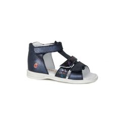 Sandały Dziecko GBB NAVIZA. Niebieskie sandały dziewczęce GBB, bez zapięcia. Za 167,30 zł.