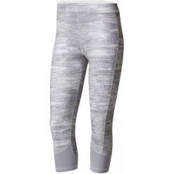 Adidas Legginsy Tf C Macrohth Grey/Print/Matte Silver L. Szare legginsy sportowe damskie Adidas, l, ze skóry. W wyprzedaży za 109,00 zł.