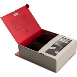 Skarpetki damskie: Skarpety Wysokie Damskie HUNTER – Boot Socks UAS3000AAA YI 0614 BLK