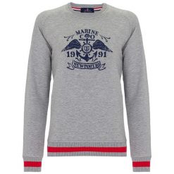 Jimmy Sanders Bluza Damska Xl Szary. Szare bluzy damskie marki Jimmy Sanders, xl. W wyprzedaży za 109,00 zł.