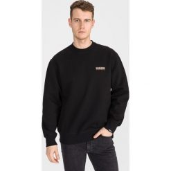 Napapijri Base Bluza Czarny. Czarne bluzy męskie Napapijri, l, bez wzorów, z bawełny, bez kołnierzyka, bez rękawów, bez kaptura. Za 368,95 zł.