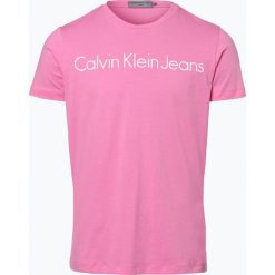 Calvin Klein Jeans - T-shirt męski, różowy. Czerwone t-shirty męskie Calvin Klein Jeans, l, z bawełny. Za 99,95 zł.