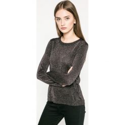Answear - Sweter. Szare bez kategorii ANSWEAR, s, z wiskozy, z okrągłym kołnierzem. W wyprzedaży za 69,90 zł.