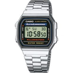 Zegarek CASIO - Vintage A168WA-1YES Silver/Silver. Szare zegarki męskie CASIO. W wyprzedaży za 139,00 zł.