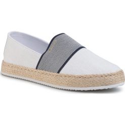Espadryle GANT - Raffiaville 20569405 Cream G21. Białe espadryle damskie GANT, bez wzorów, ze skóry, bez obcasa, na płaskiej podeszwie. Za 249,00 zł.