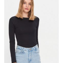 Koszulka basic z bawełny organicznej - Czarny. Czarne koszulki damskie House, s, bez wzorów, z bawełny, bez kołnierzyka, bez rękawów. Za 39,99 zł.