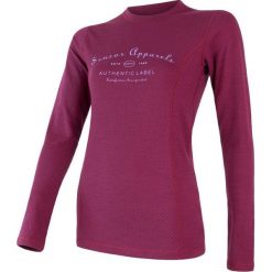 Sensor koszulka damska Merino Df Label z długim rękawem lila L. Koszulki damskie termoaktywne Sensor, l, bez wzorów, z poliesteru, bez kołnierzyka, z długim rękawem, długie, bez kaptura, outdoorowe. Za 259,00 zł.
