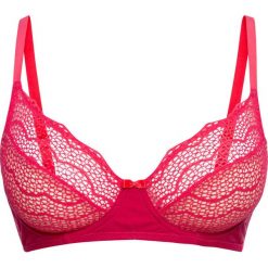 Biustonosz bonprix różowy. Różowe biustonosze bonprix, bez wzorów, z koronki. Za 42,99 zł.