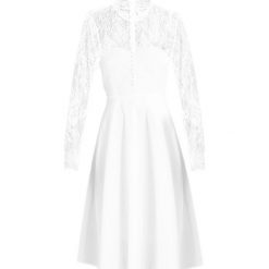 Sukienki: YAS BRIDAL YASPRETTY DRESS Sukienka koktajlowa white