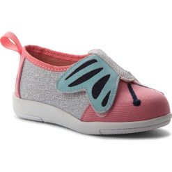 Kapcie EMU AUSTRALIA - Butterfly Sneaker K11472 Pink Watermelon. Szare sandały dziewczęce EMU Australia, z tworzywa sztucznego, bez zapięcia. W wyprzedaży za 129,00 zł.