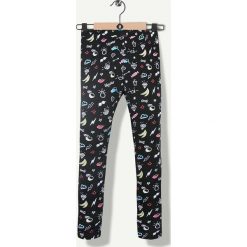 Legginsy dziewczęce: Legginsy w kolorze czarnym
