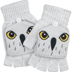 Rękawiczki damskie: Harry Potter Hedwig Rękawiczki bez palców szary