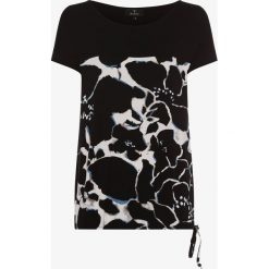 Monari - T-shirt damski, czarny. Czarne t-shirty damskie Monari, bez wzorów, bez kołnierzyka. Za 249,95 zł.