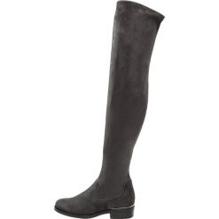 Dune London TAIYA Muszkieterki grey. Szare buty zimowe damskie Dune London, z materiału. W wyprzedaży za 429,50 zł.