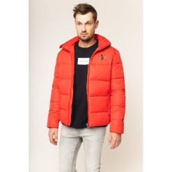 Kurtka zimowa Calvin Klein Jeans Monogram J30J314268. Czarne kurtki męskie Calvin Klein Jeans, na zimę, xl, bez wzorów, z poliesteru, bez kaptura. W wyprzedaży za 579,00 zł.