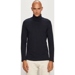 Strellson - Sweter. Niebieskie swetry męskie Strellson, xl, bez wzorów, z elastanu, z golfem, bez kaptura. Za 299,90 zł.