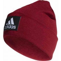 CZAPKA ZIMOWA ADIDAS LOGO WOOLIE (DAMSKA). Czapki damskie Adidas, na zimę, bez wzorów. Za 79,99 zł.