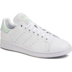 Buty adidas - Stan Smith W EF6876 Ftwwht/Dshgrn/Cblack. Białe buty sportowe damskie Adidas, bez wzorów, ze skóry, sportowe, adidas stan smith. Za 399,00 zł.