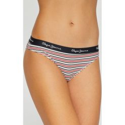 Pepe Jeans - Figi. Brązowe figi Pepe Jeans, s, z bawełny. Za 59,90 zł.