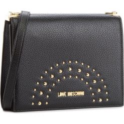 Torebka LOVE MOSCHINO - JC4116PP16LU000A Nero/Oro. Czarne torebki klasyczne damskie Love Moschino, ze skóry ekologicznej. W wyprzedaży za 409,00 zł.