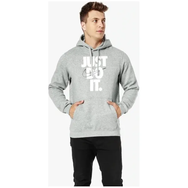 Nike Bluza M Nsw Hbr Hoodie Po Flc Jdi , szary, rozmiar XXL. Szare bluzy męskie Nike, xxl, bez wzorów, z bawełny, klasyczne, z kapturem, bez rękawów, z kapturem. W wyprzedaży za 179,99 zł.