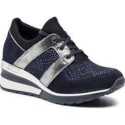 Sneakersy QUAZI - QZ-12-02-000076 607. Niebieskie półbuty damskie QUAZI, ze skóry. W wyprzedaży za 209,00 zł.