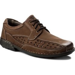 Półbuty LASOCKI FOR MEN MI229-15190. Niebieskie półbuty męskie Lasocki For Men, bez wzorów, ze skóry, bez zapięcia. Za 179,99 zł.