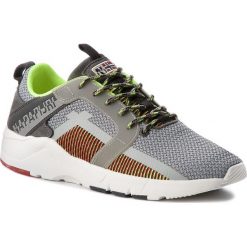 Sneakersy NAPAPIJRI - Optima 16833615 Lt. Grey Multi N820. Szare półbuty męskie Napapijri, na co dzień, bez wzorów, ze skóry, klasyczne, bez zapięcia. W wyprzedaży za 219,00 zł.