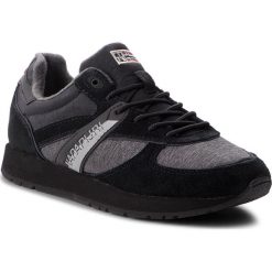 Sneakersy NAPAPIJRI - Rabina 17737997 Black N00. Szare półbuty damskie Napapijri, ze skóry. W wyprzedaży za 239,00 zł.