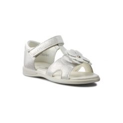 NELLI BLU C16SS166-5 Srebrny. Szare sandały dziewczęce Nelli Blu, ze skóry ekologicznej, bez zapięcia. Za 59,99 zł.