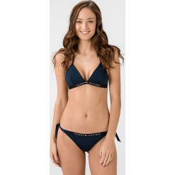 Tommy Hilfiger Górna część stroju kąpielowego Niebieski. Niebieskie stroje kąpielowe damskie TOMMY HILFIGER, s, bez wzorów, z elastanu. Za 206,95 zł.