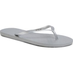 Japonki ROXY - ARJL100663 Sl1. Szare klapki damskie Roxy, bez wzorów, z tworzywa sztucznego, bez obcasa. Za 59,00 zł.